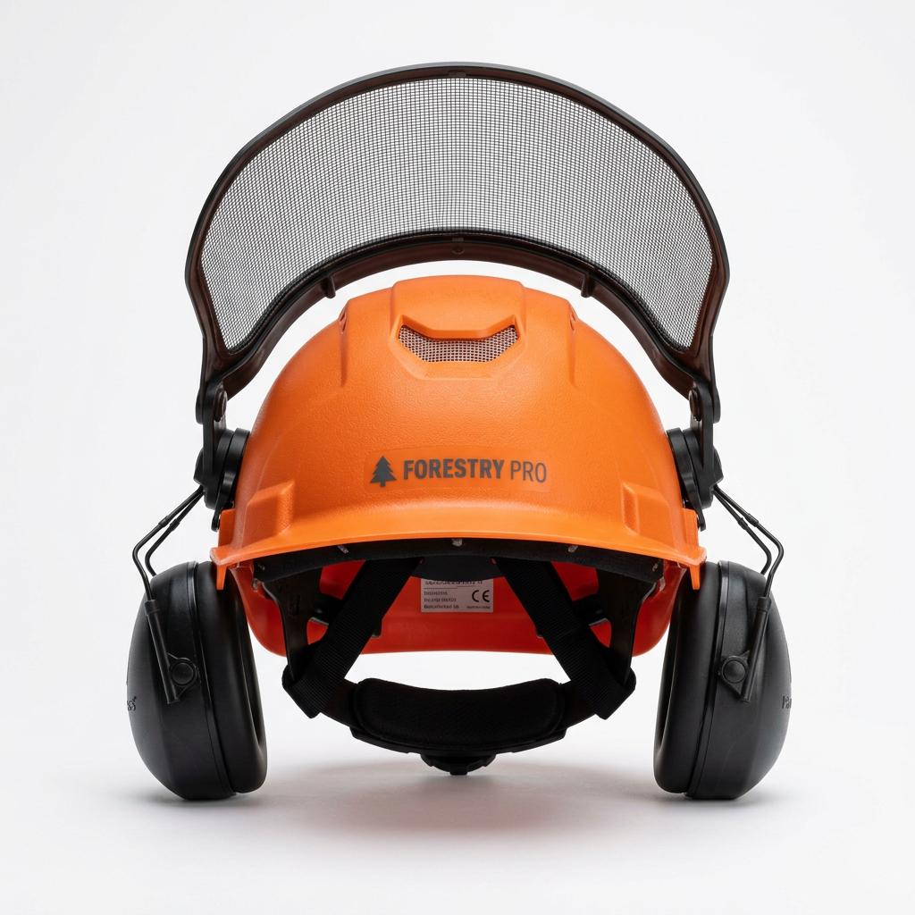 Hard Hat with Visor Forestry Kit