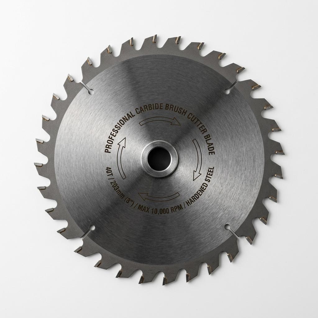 Heavy-Duty Brush Cutter Blade