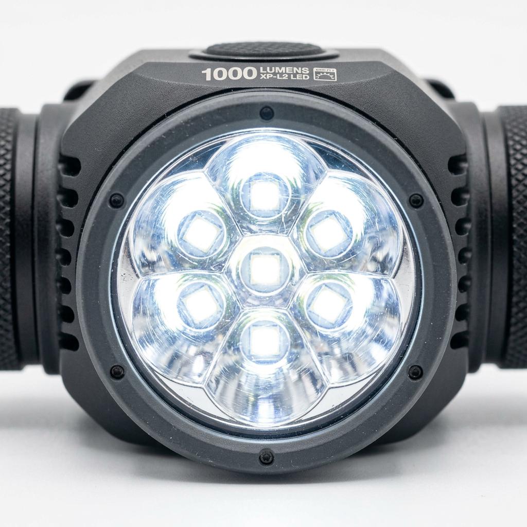 LED Headlamp 1000 Lumens Rechargeable