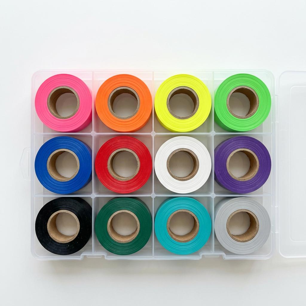 Work Site Safety Flagging Tape 12-Pack